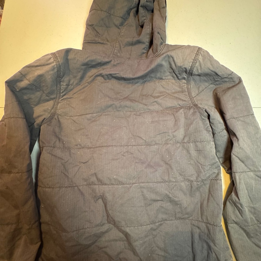 Discontinued Carhartt Women's Gray Gallatin Quilted Lined Hooded Jacket Sz Small - Picture 4 of 10